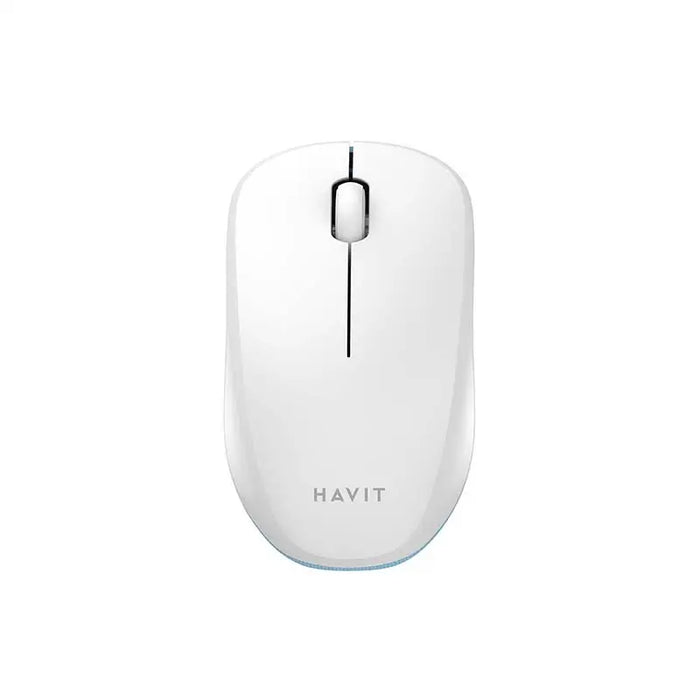 Universal wireless mouse Havit MS66GT-WB (white & blue) - Wireless<<<Mice<<<Gaming<<<InnproXML