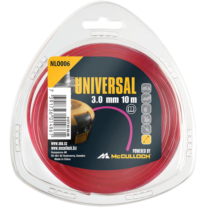 CORD FOR MOWING PROFILE CIRCLE UNIVERSAL 3 MM 10 M