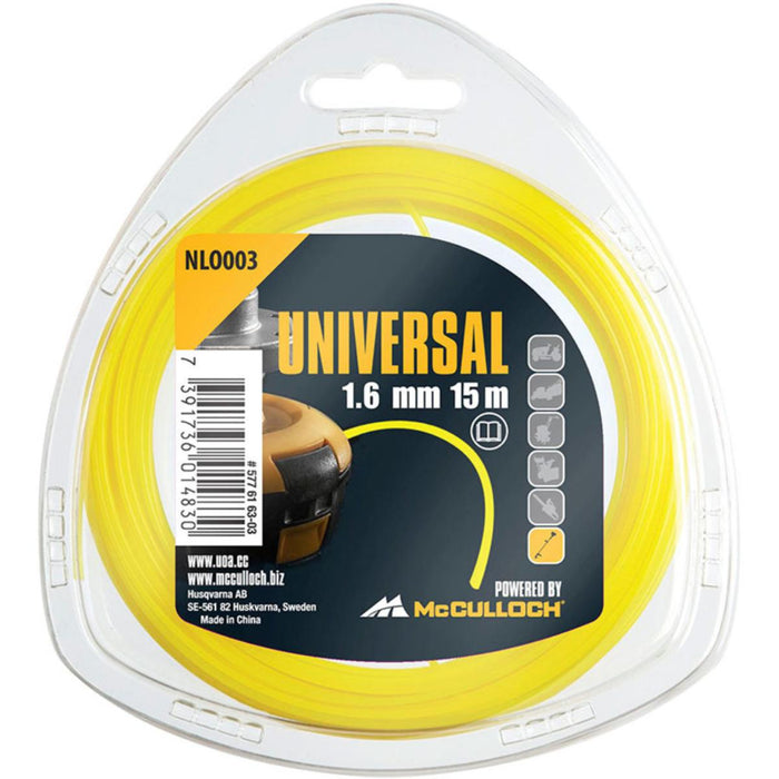 CORD ROUND 1.6MM X 15M