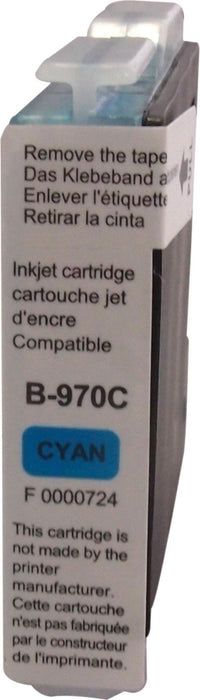 Inkjet UPRINT LC970.LC1000 BROTHER, Cyan