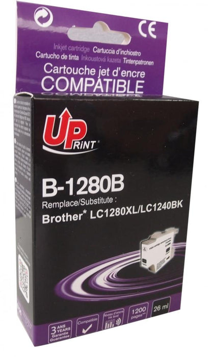 Inkjet UPRINT LC1280XL/1240/1220, BROTHER, Black