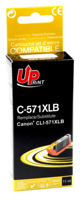 Inkjet UPRINT CLI 571XL-BK CANON, Black