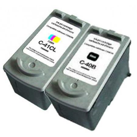Multipack ink cartridges compatible Uprint CANON PG40 XL+ CL41XL Black/Color
