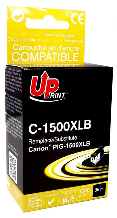 UPRINT PGI1500 Canon ink cartridge, Black