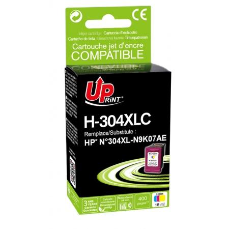 UPRINT HP 304XL ink cartridge, HP DJ 2620/2630/ 3750/ 3760/ 3762, 400 copies, Color