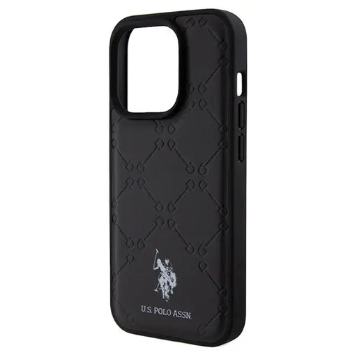US Polo Assn. Case Yoke Pattern for iPhone 15 Pro - black - Cell phone cases and covers<<<HurtelXML