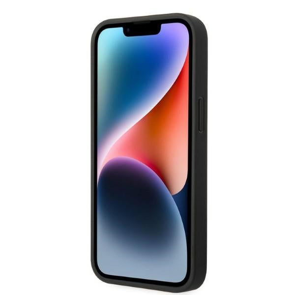 US Polo USHCP14SPFAV iPhone 14 6.1" navy blue/navy blue Leather Stitch