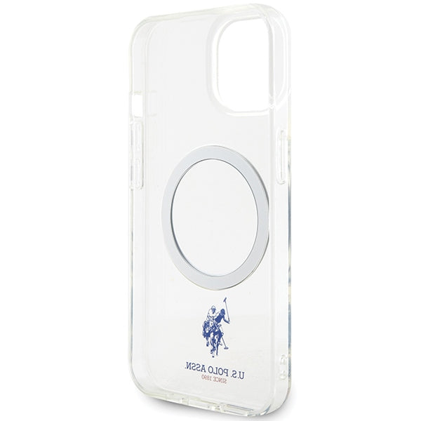 US Polo USHMP15SUCIT iPhone 15 6.1" transparent MagSafe Collection
