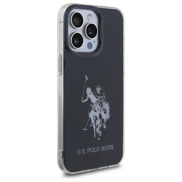 US Polo USHCP15XTPUHRBK iPhone 15 Pro Max 6.7" black/black Shiny Big Logo