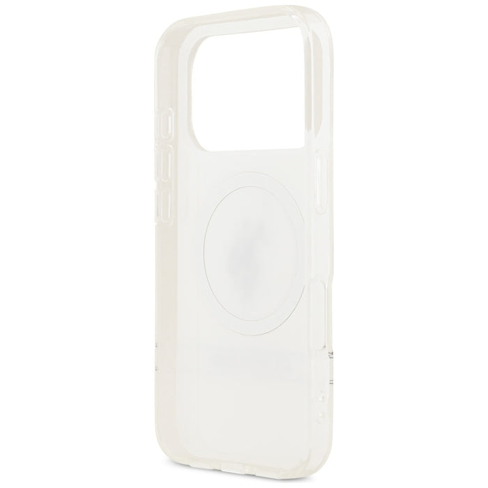 US Polo DH and Bottom Stripe Logo MagSafe Case for iPhone 17 Pro - White