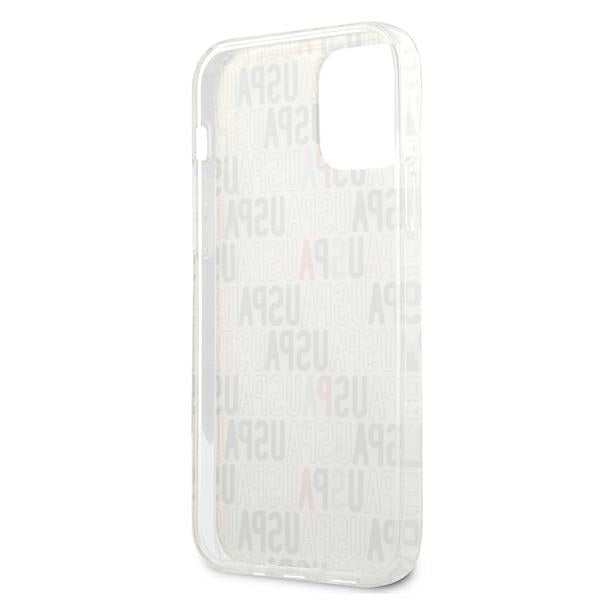 US Polo USHCP12SPCUSPA6 iPhone 12 mini 5,4" biały/white Logo Mania Collection
