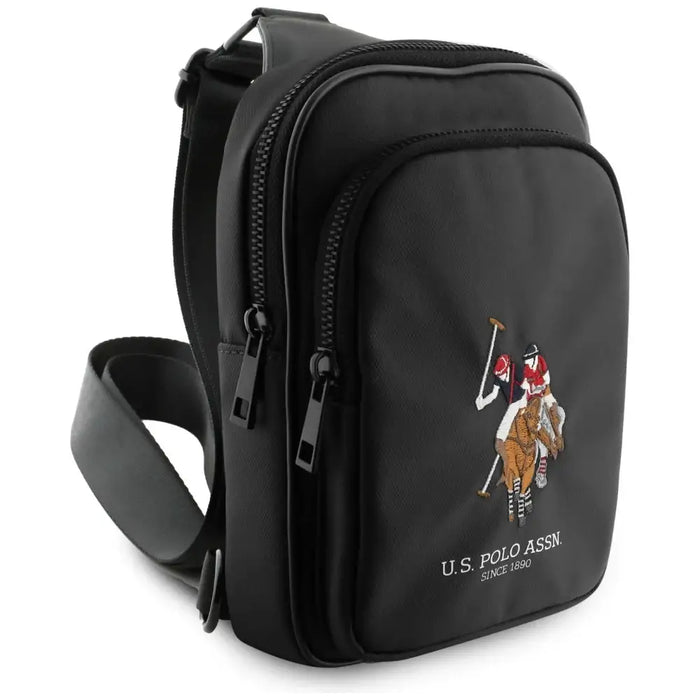 US Polo Petit Pique Crossbody Phone Bag Black - Cell phone cases and covers<<<HurtelXML