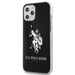 US Polo Shiny Big Logo Case for iPhone 12 / 12 Pro 6.1’’ - Black - Cell phone cases and covers<<<HurtelXML