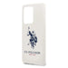 US Polo Silicone Collection Case for Samsung Galaxy S20 Ultra - White - Cell phone cases and covers<<<HurtelXML