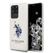 US Polo Silicone Collection Case for Samsung Galaxy S20 Ultra - White - Cell phone cases and covers<<<HurtelXML