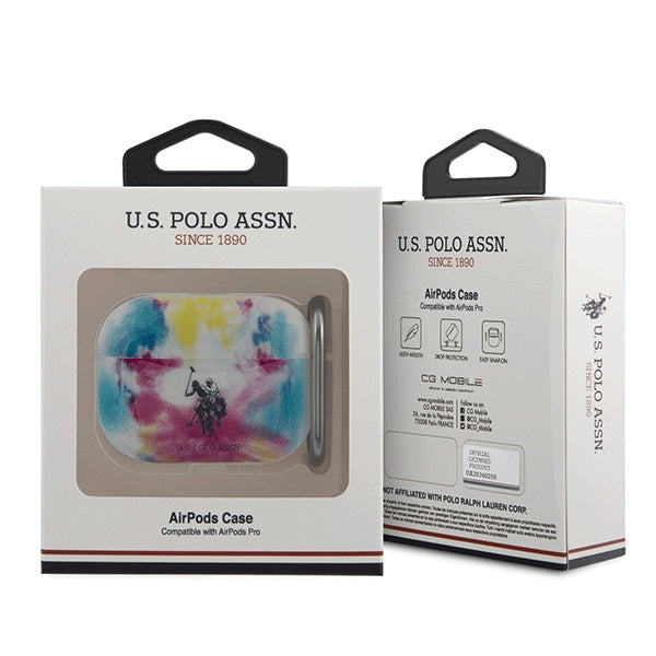 US Polo USACAPPCUSML AirPods Pro case multicolor Tie & Dye Collection - Cell phone cases and covers<<<HurtelXML