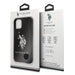 US Polo USHCN65SLHRBK iPhone 11 Pro Max czarny/black Silicone Collection - Cell phone cases and covers<<<HurtelXML