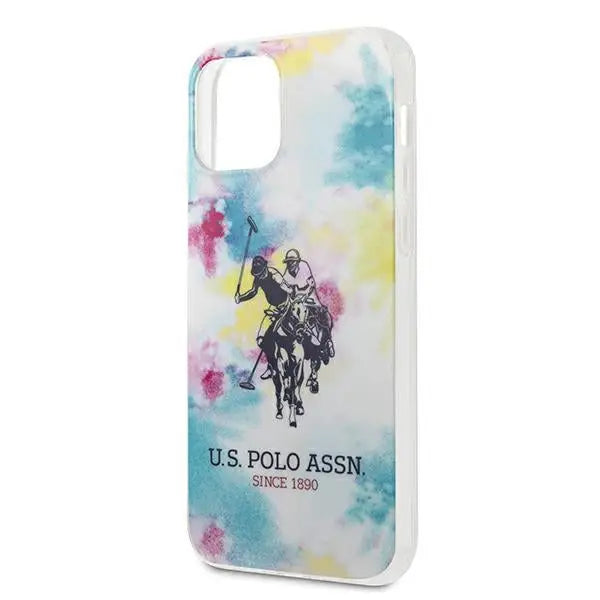 US Polo USHCP12LPCUSML iPhone 12 Pro Max 6,7’’ multicolor Tie & Dye Collection - Cell phone cases and covers<<<HurtelXML
