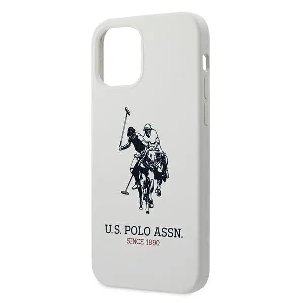 US Polo USHCP12LSLHRWH iPhone 12 Pro Max 6.7’’ white/white Silicone Collection - Cell phone cases and covers<<<HurtelXML