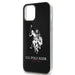 US Polo USHCP12LTPUHRBK iPhone 12 Pro Max 6,7’’ czarny/black Shiny Big Logo - Cell phone cases and covers<<<HurtelXML