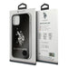 US Polo USHCP12LTPUHRBK iPhone 12 Pro Max 6,7’’ czarny/black Shiny Big Logo - Cell phone cases and covers<<<HurtelXML