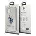US Polo USHCP12LTPUHRWH iPhone 12 Pro Max 6,7’’ biały/white Shiny Big Logo - Cell phone cases and covers<<<HurtelXML