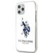 US Polo USHCP12LTPUHRWH iPhone 12 Pro Max 6,7’’ biały/white Shiny Big Logo - Cell phone cases and covers<<<HurtelXML