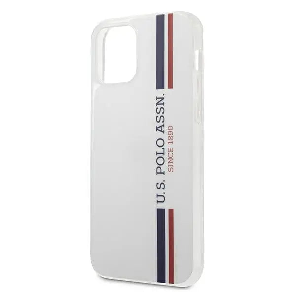 US Polo USHCP12MPCUSSWH iPhone 12/12 Pro 6,1’’ biały/white Tricolor Collection - Cell phone cases and covers<<<HurtelXML