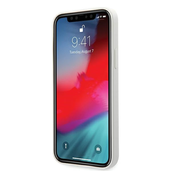 US Polo USHCP12MSLHRWH iPhone 12/12 Pro 6,1’’ biały/white Silicone Collection - Cell phone cases and covers<<<HurtelXML