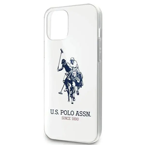 US Polo USHCP12MTPUHRWH iPhone 12/12 Pro 6.1’’ white Shiny Big Logo - Cell phone cases and covers<<<HurtelXML