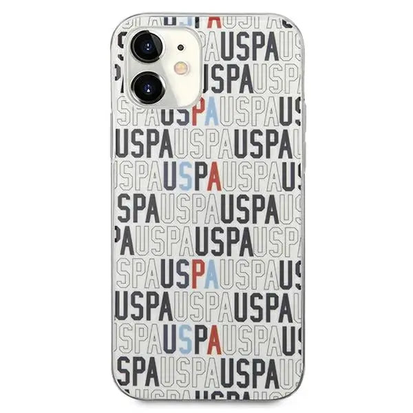 US Polo USHCP12SPCUSPA6 iPhone 12 mini 5,4’’ biały/white Logo Mania Collection - Cell phone cases and covers<<<HurtelXML