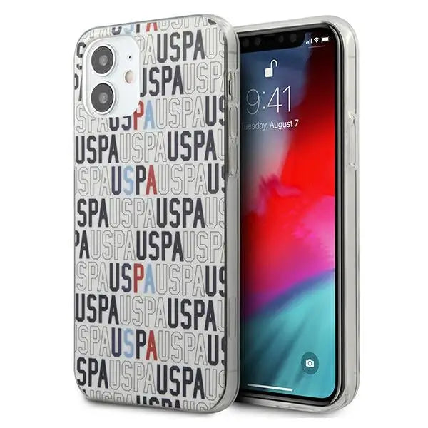 US Polo USHCP12SPCUSPA6 iPhone 12 mini 5,4’’ biały/white Logo Mania Collection - Cell phone cases and covers<<<HurtelXML
