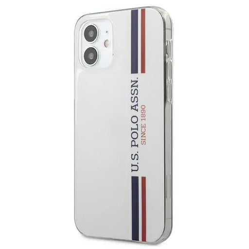 US Polo USHCP12SPCUSSWH iPhone 12 mini 5,4’’ biały/white Tricolor Collection - Cell phone cases and covers<<<HurtelXML