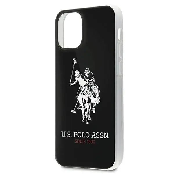 US Polo USHCP12STPUHRBK iPhone 12 mini 5,4’’ czarny/black Shiny Big Logo - Cell phone cases and covers<<<HurtelXML