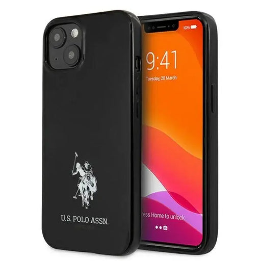 US Polo USHCP13MUMHK iPhone 13 6.1’’ black/black hardcase Horses Logo - Cell phone cases and covers<<<HurtelXML