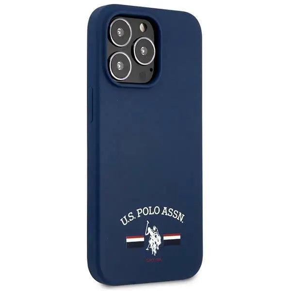 US Polo USHCP13XSFGV iPhone 13 Pro Max 6,7’’ granatowy/navy Silicone Collection - Cell phone cases