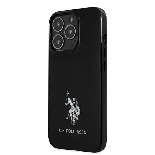 US Polo USHCP13XUMHK iPhone 13 Pro Max 6.7’’ black/black hardcase Horses Logo - Cell phone cases and covers<<<HurtelXML