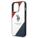 US Polo USHCP14LPSO3 iPhone 14 Pro 6.1’’ white/white Tricolor Embossed - Cell phone cases and covers<<<HurtelXML
