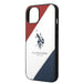 US Polo USHCP14SPSO3 iPhone 14 6.1’’ white/white Tricolor Embossed - Cell phone cases and covers<<<HurtelXML