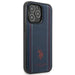 US Polo USHCP14XPFAV iPhone 14 Pro Max 6.7’’ navy/navy blue Leather Stitch - Cell phone cases and covers<<<HurtelXML