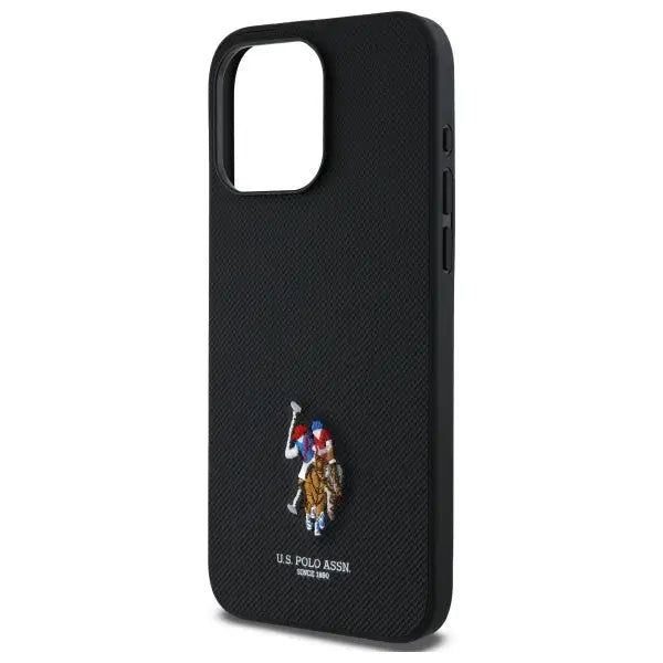 US Polo USHCP15XPEMK iPhone 15 Pro Max 6.7’’ black/black Embroidered DH Color - Cell phone cases and covers<<<HurtelXML