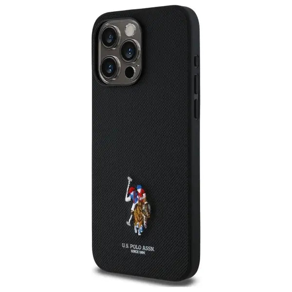 US Polo USHCP15XPEMK iPhone 15 Pro Max 6.7’’ black/black Embroidered DH Color - Cell phone cases and covers<<<HurtelXML