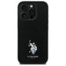 US Polo USHCP15XPGEK iPhone 15 Pro Max 6.7’’ black/black Leather Embroidered DH Color - Cell phone cases