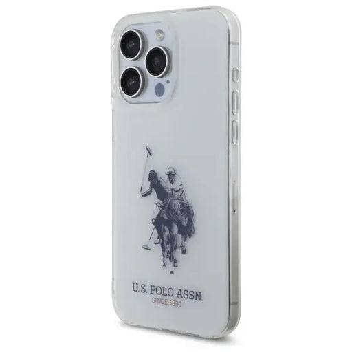 US Polo USHCP15XTPUHRBH iPhone 15 Pro Max 6.7’’ white Shiny Big Logo - Cell phone cases and covers<<<HurtelXML