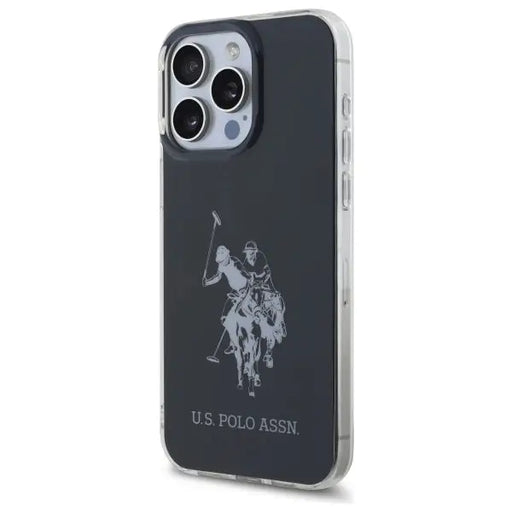 US Polo USHCP15XTPUHRBK iPhone 15 Pro Max 6.7’’ black/black Shiny Big Logo - Cell phone cases and covers<<<HurtelXML