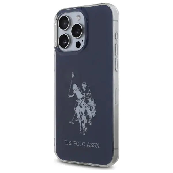 US Polo USHCP15XTPUHRBV iPhone 15 Pro Max 6.7’’ blue/blue Shiny Big Logo - Cell phone cases and covers<<<HurtelXML