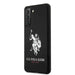 US Polo USHCS21MSLHRBK S21+ G996 czarny/black Silicone Logo - Cell phone cases and covers<<<HurtelXML