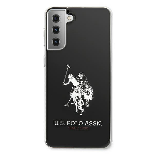 US Polo USHCS21MTPUHRBK S21+ G996 czarny/black Shiny Big Logo - Cell phone cases and covers<<<HurtelXML
