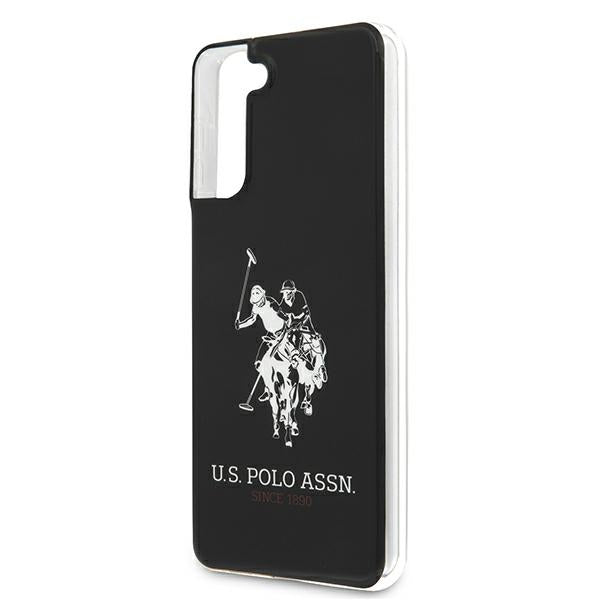 US Polo USHCS21MTPUHRBK S21+ G996 czarny/black Shiny Big Logo - Cell phone cases and covers<<<HurtelXML