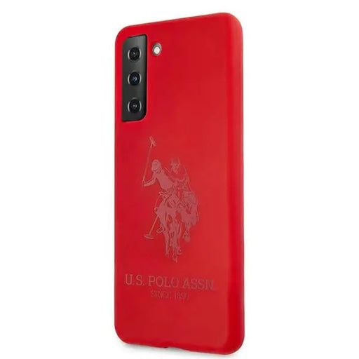 US Polo USHCS21SSLHRTRE S21 G991 czerwony/red Silicone On Tone - Cell phone cases and covers<<<HurtelXML